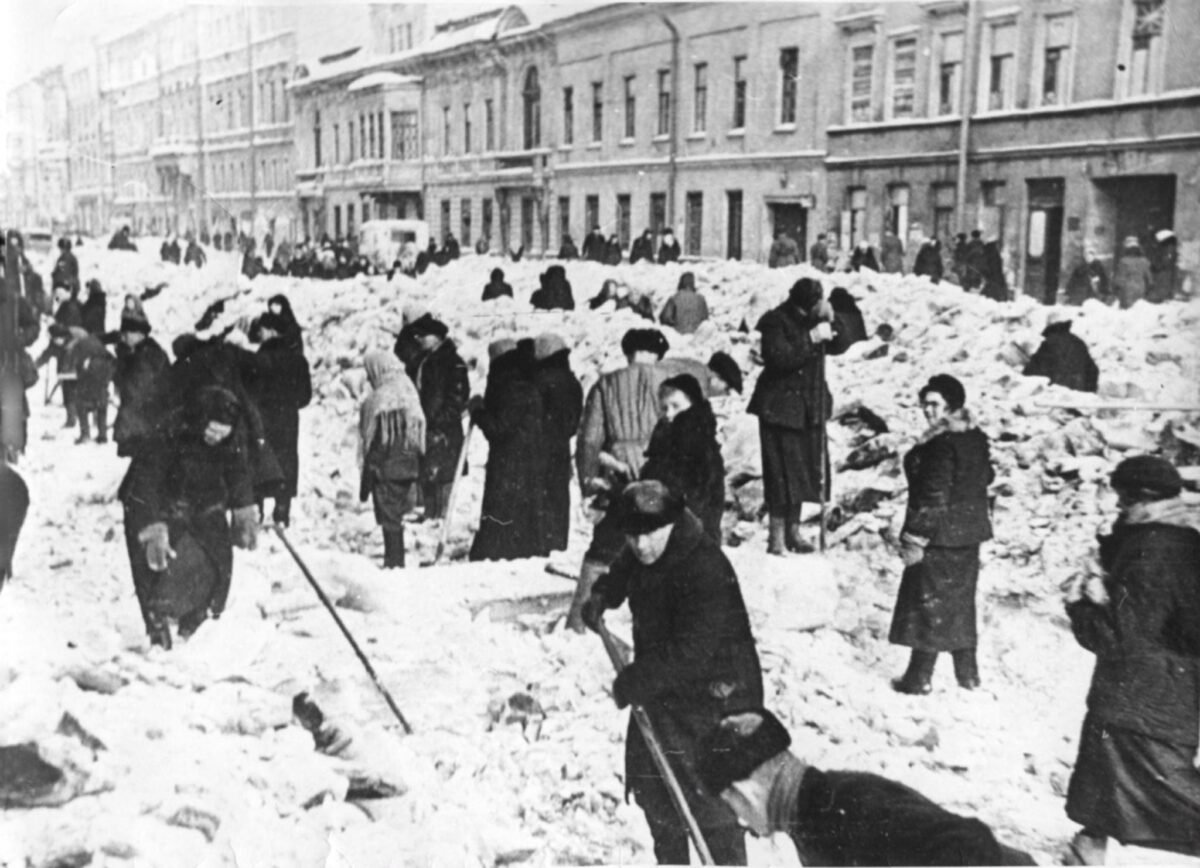 Leningrad besieged by the Nazis
