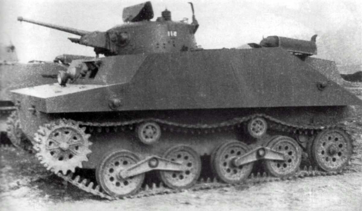 Type 2 Ka-Mi amphibious tanks