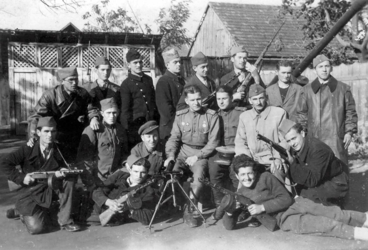 Yugoslav partisans, Soviet officers