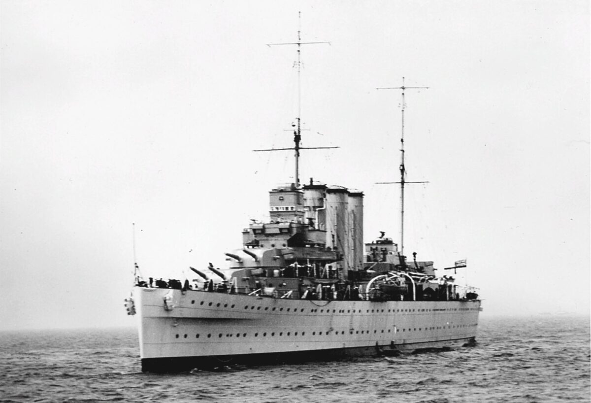 Suffolk heavy cruiser
