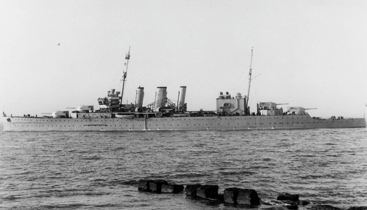 Suffolk heavy cruiser