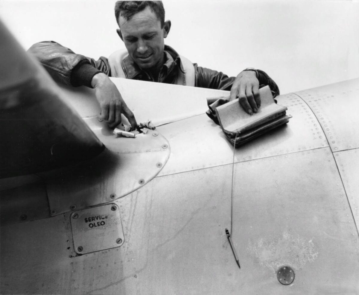 Lieutenant McCorkle, P-51D Mustang