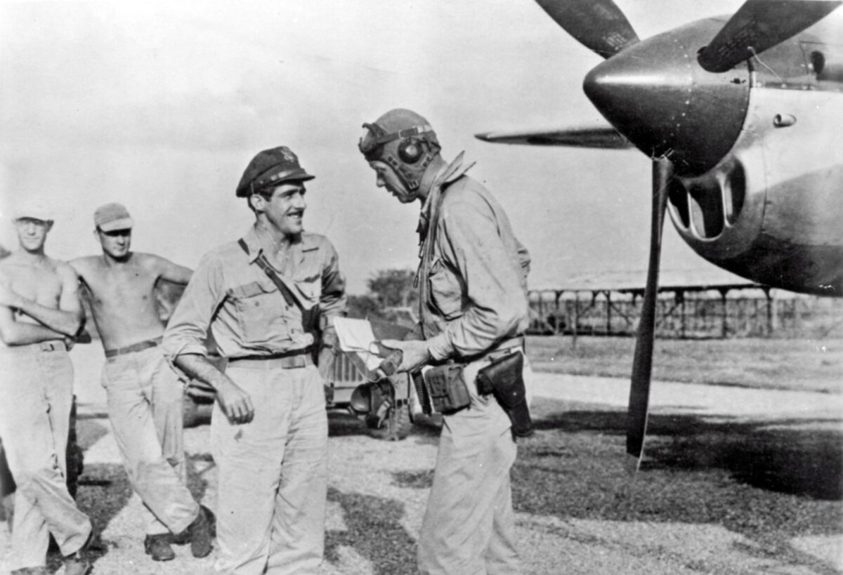 Charles Lindbergh, Thomas McGuire, P-38 Lightning