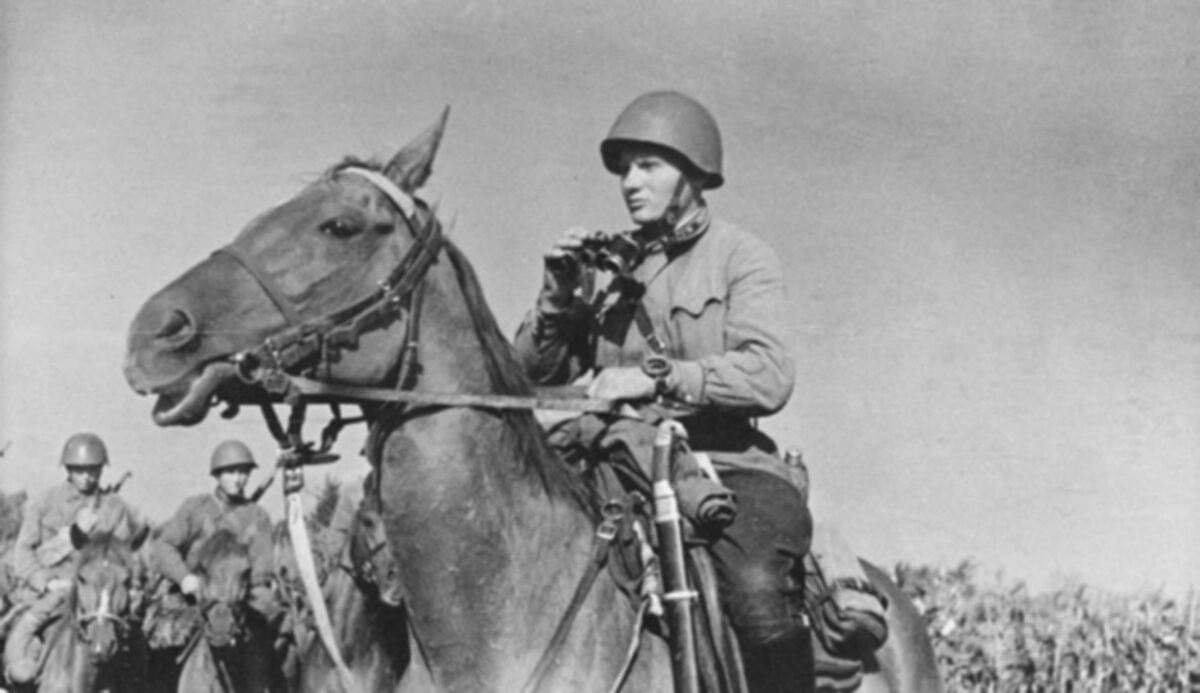 Senior Lieutenant of the Red Army Cavalry