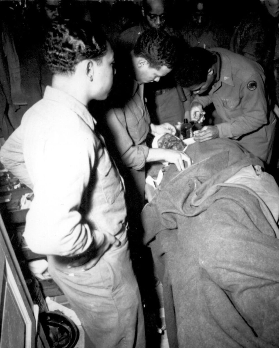 wounded US Army captain