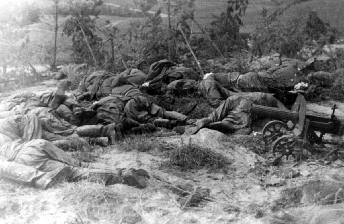 Killed Soviet soldiers