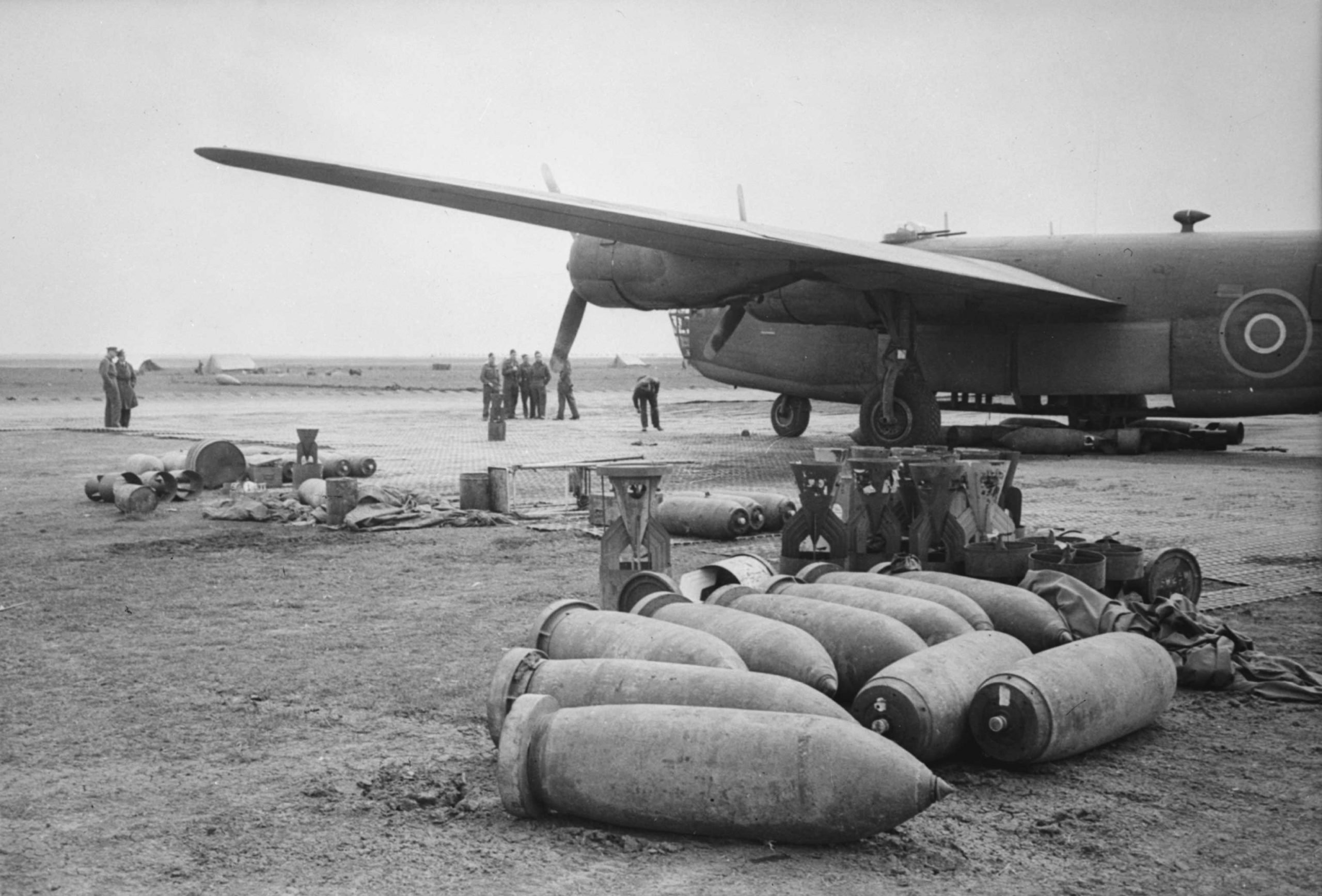 British air bombs