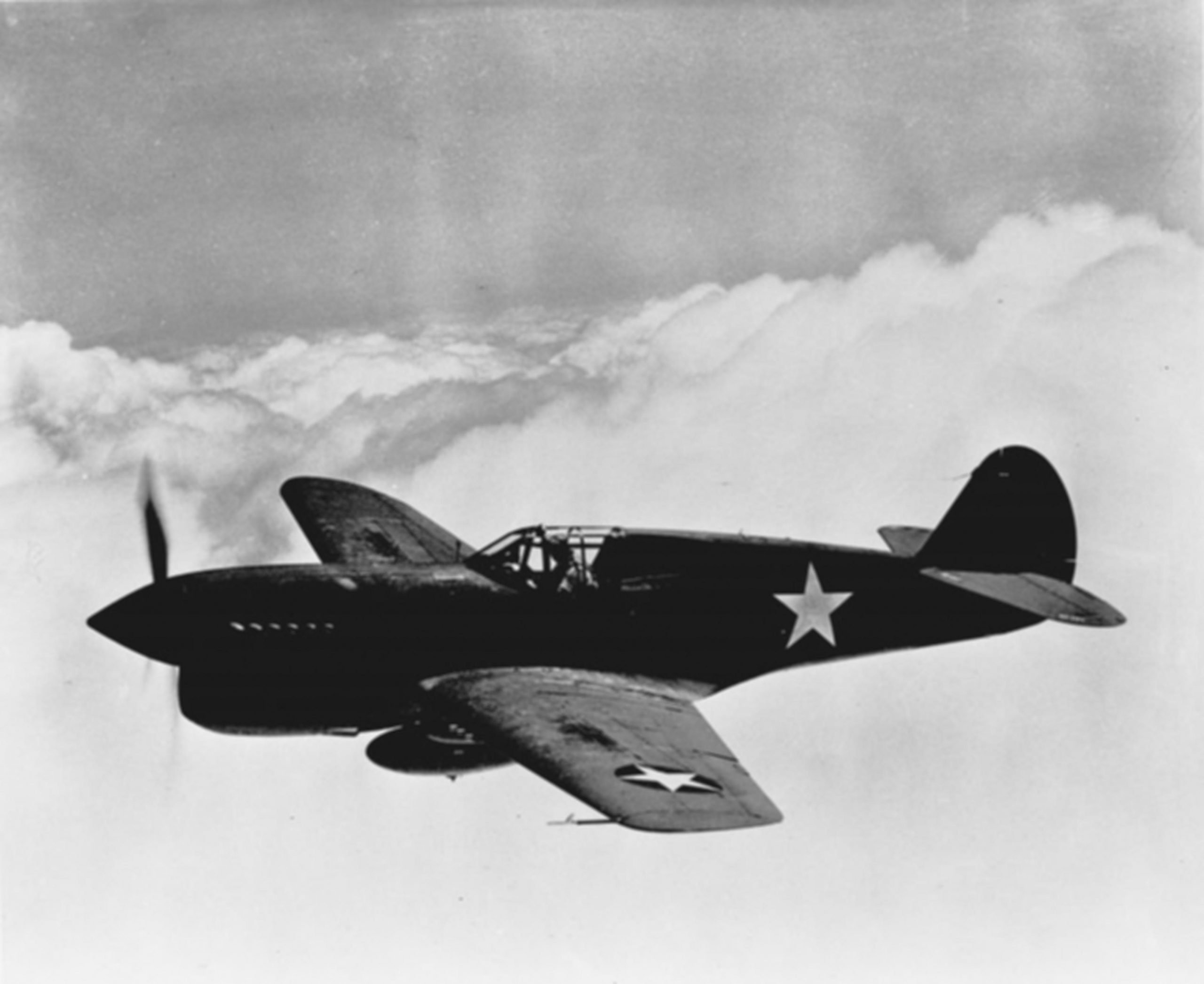 American P-40 fighter
