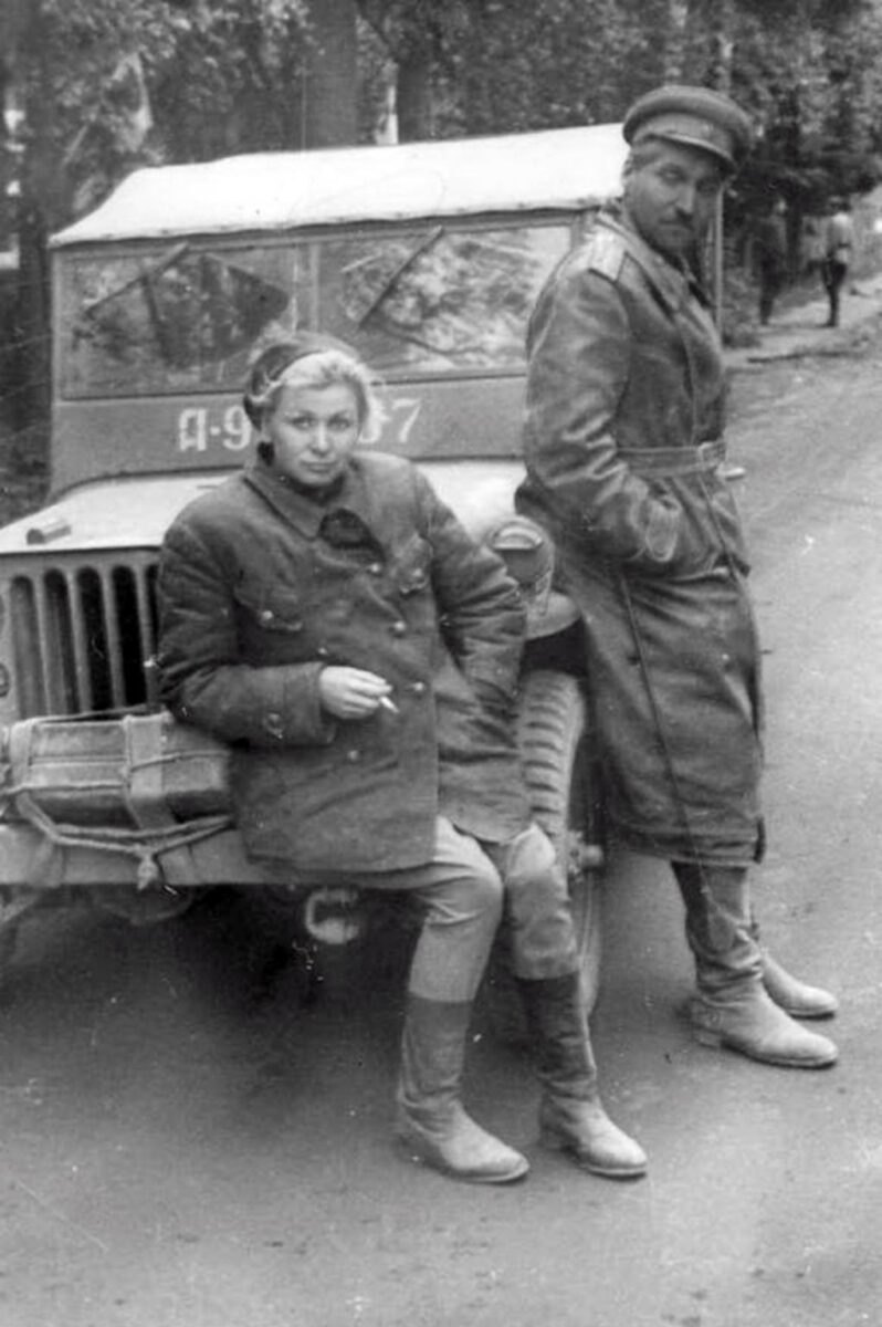 Soviet film actress Valentina Serova and war correspondent Konstantin Simonov