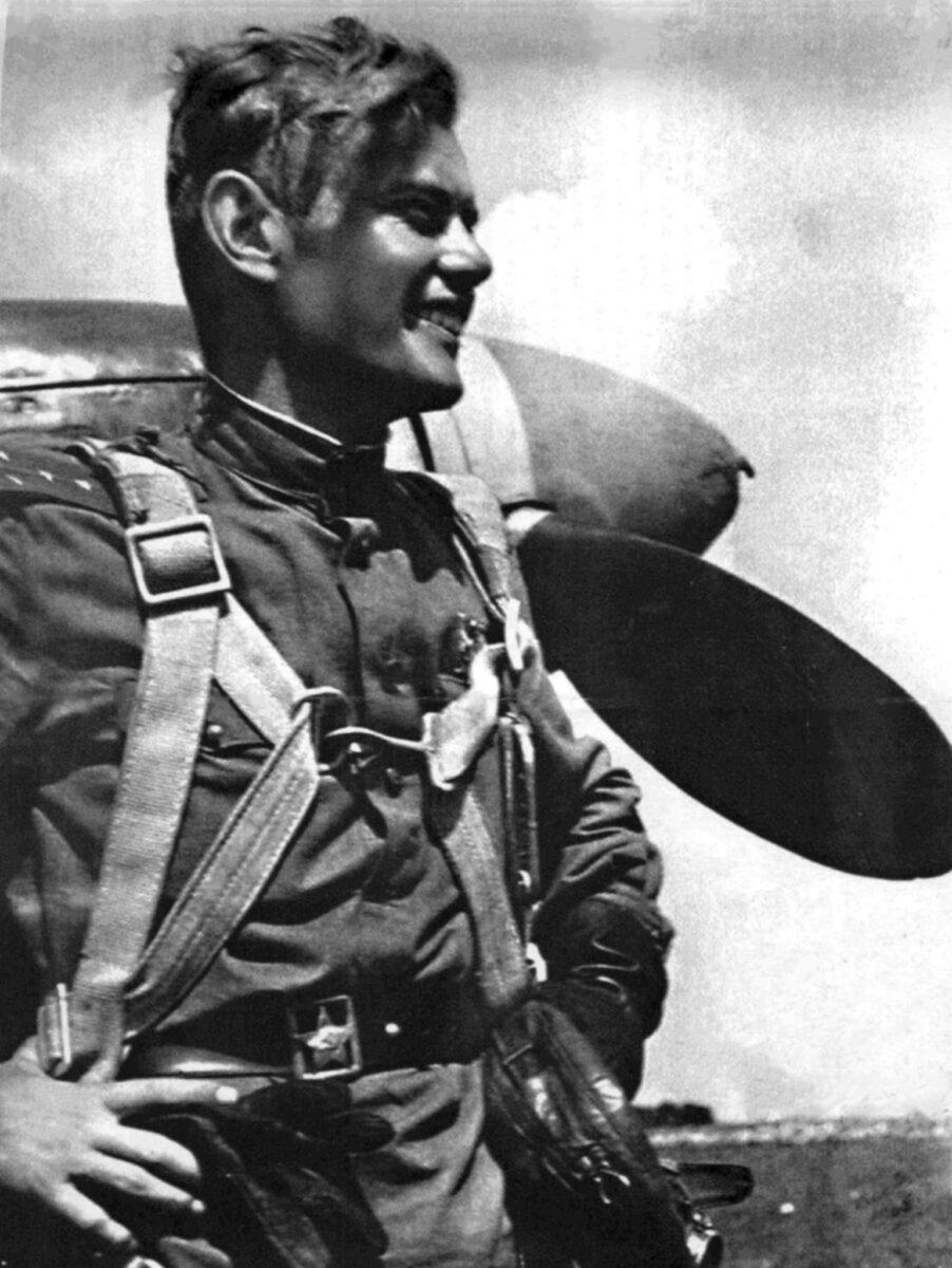 Soviet squadron commander Captain F.V. Khimich