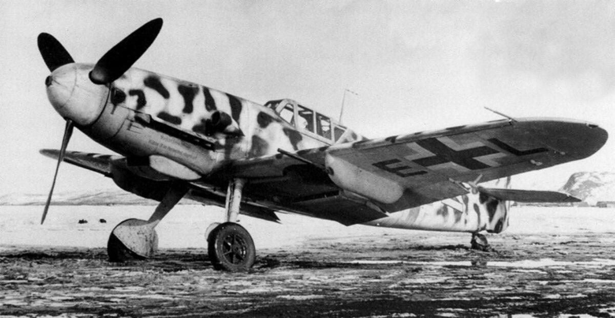 German fighter Messerschmitt Bf.109G-2 R6