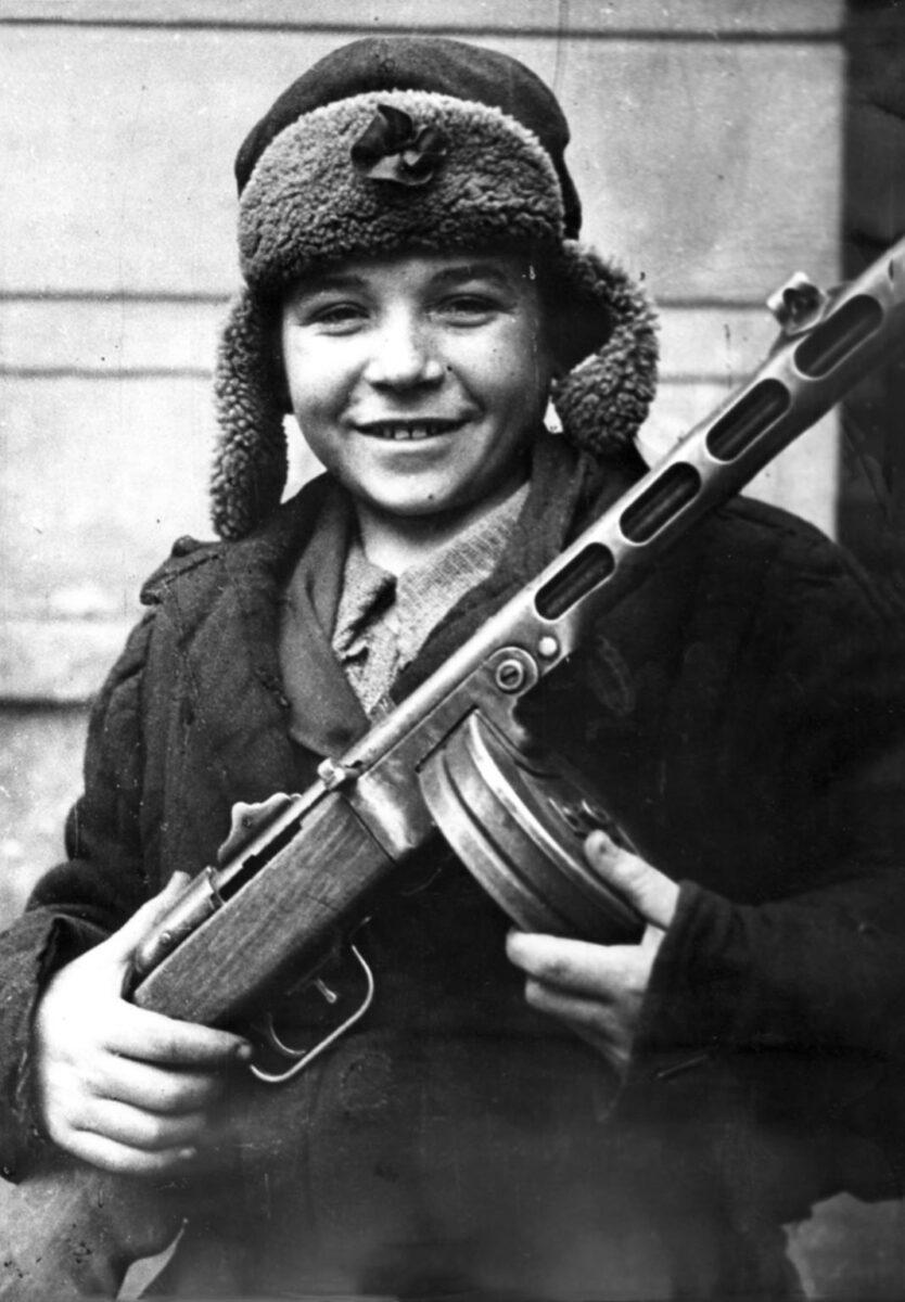 Soviet partisan scout Tolya Gorokhovsky