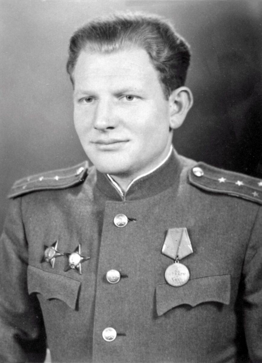 Captain of the Red Army Pavel Kryukov