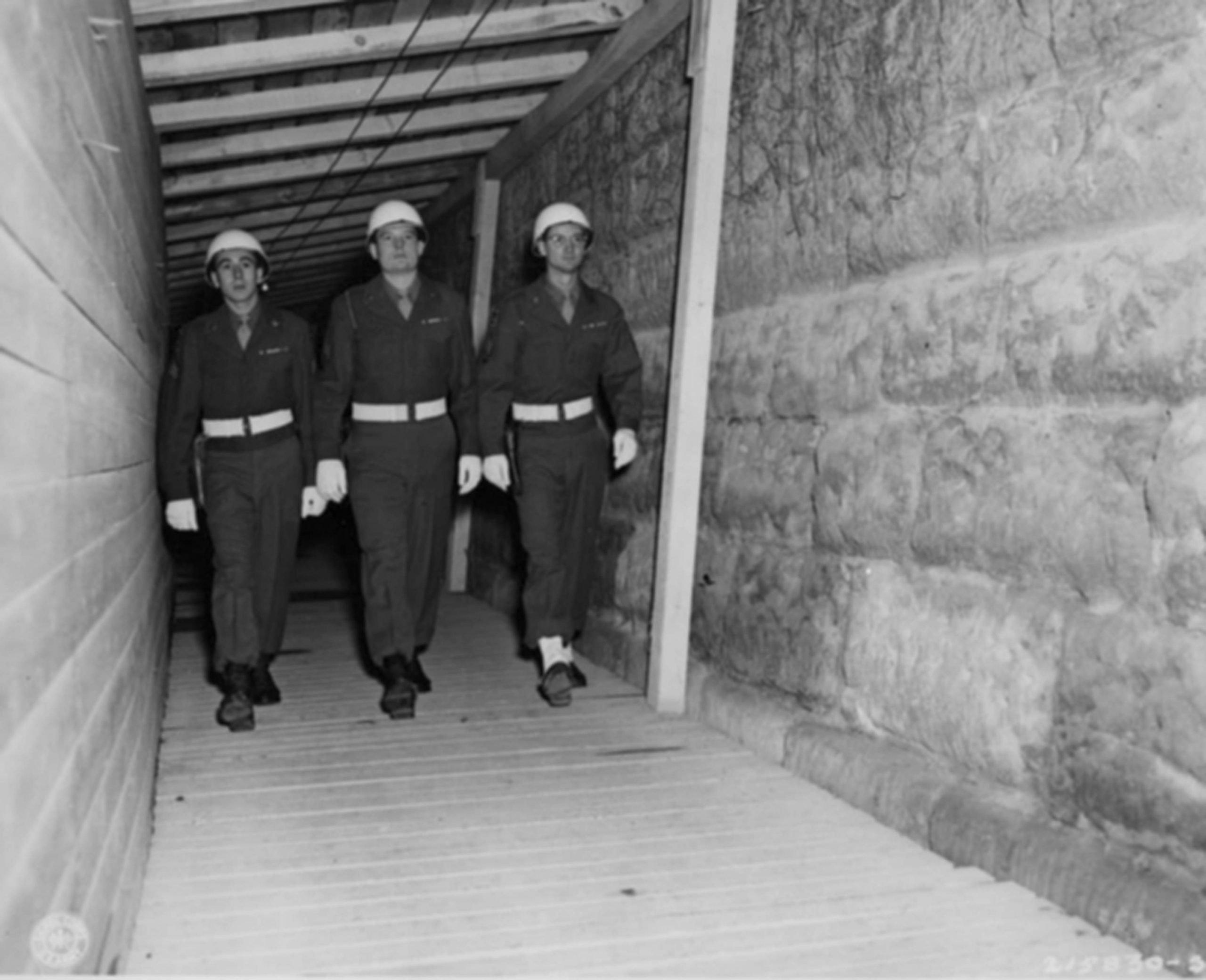 American soldiers, Nuremberg prison guards