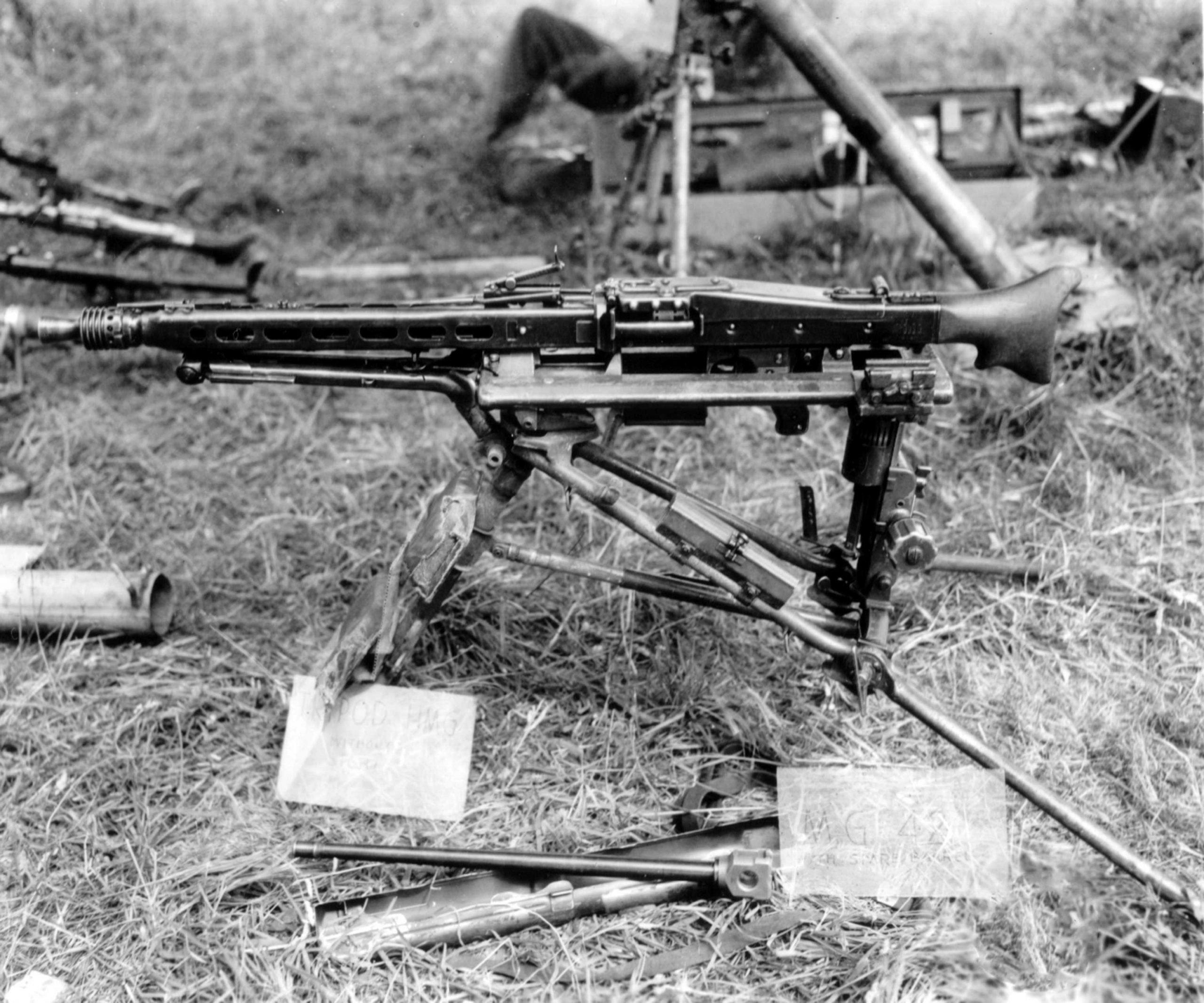 German MG42 machine gun