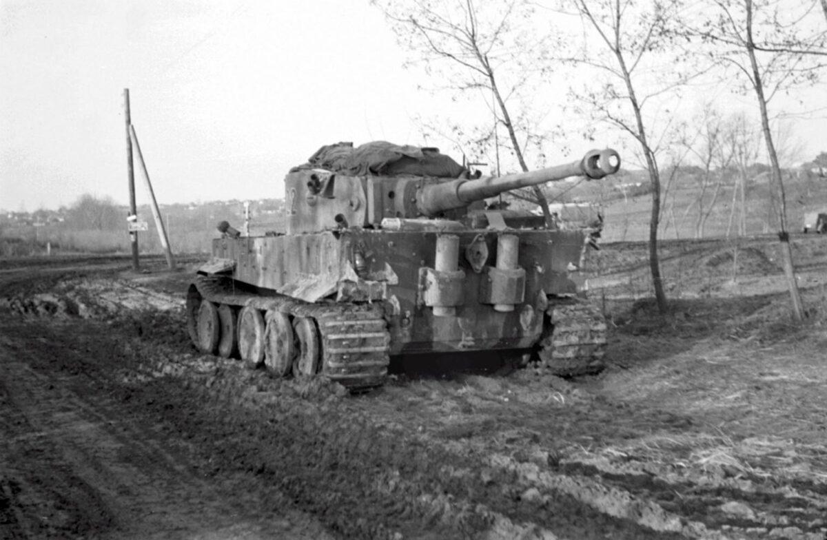 Tank Tiger I from the 503rd battalion