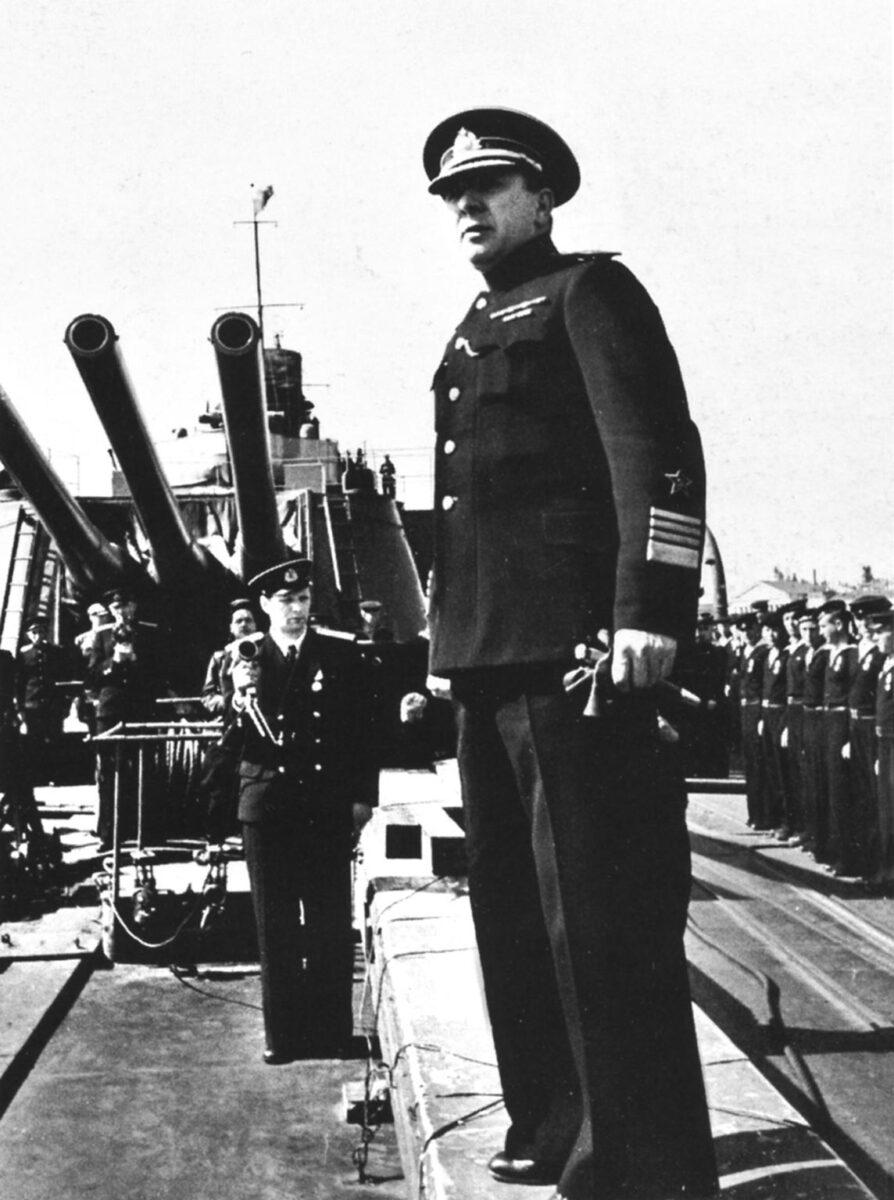 Soviet Admiral Vladimir Tributs