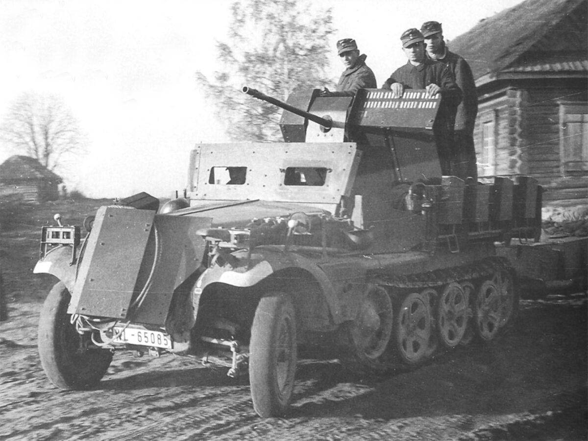 German Sd.Kfz. 10/5 armored fighting vehicle