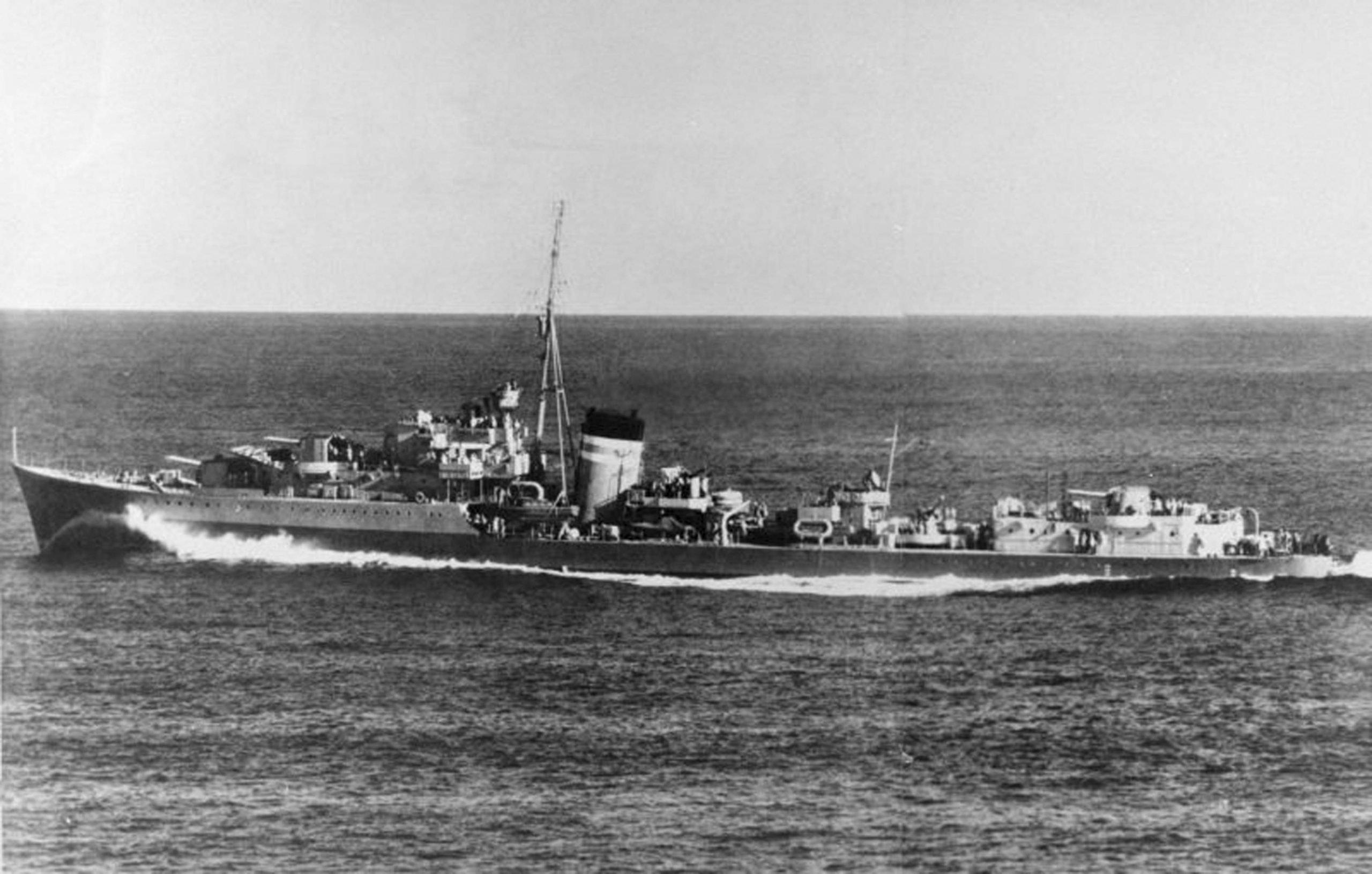 Australian Napier destroyer