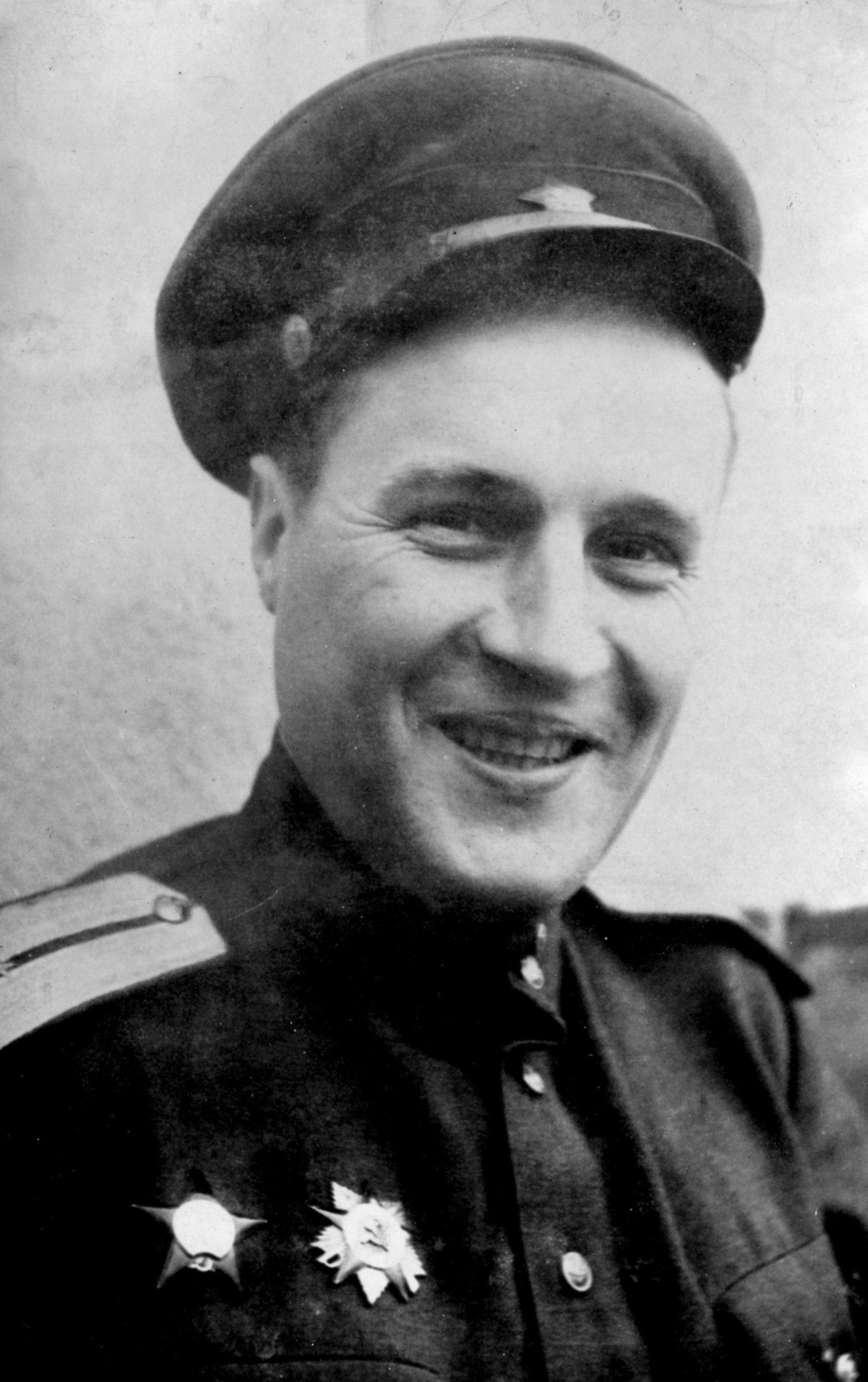 Portrait of Senior Lieutenant of the Red Army Medical Service Pavel Balashov