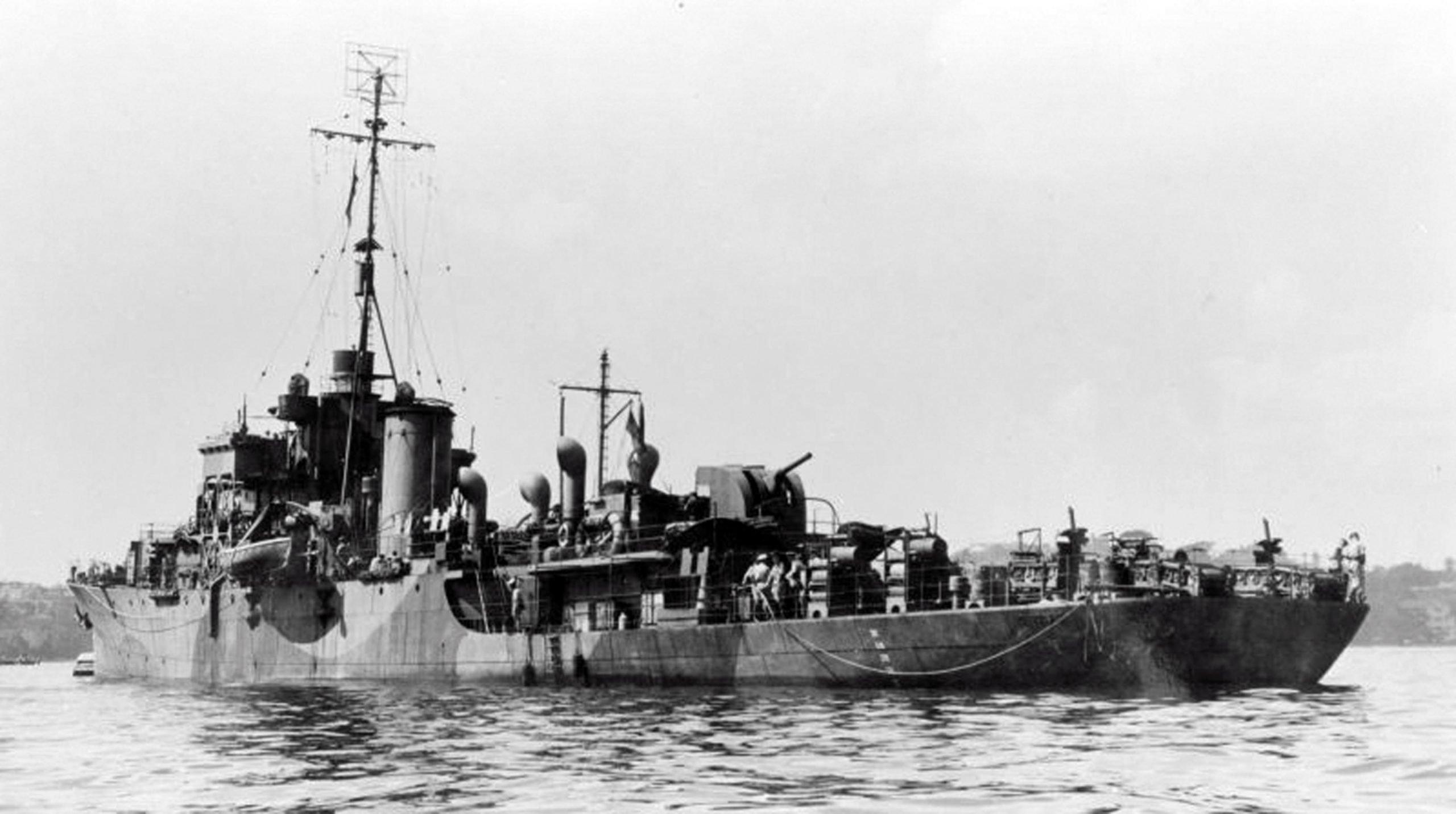 Australian Gascoyne frigate