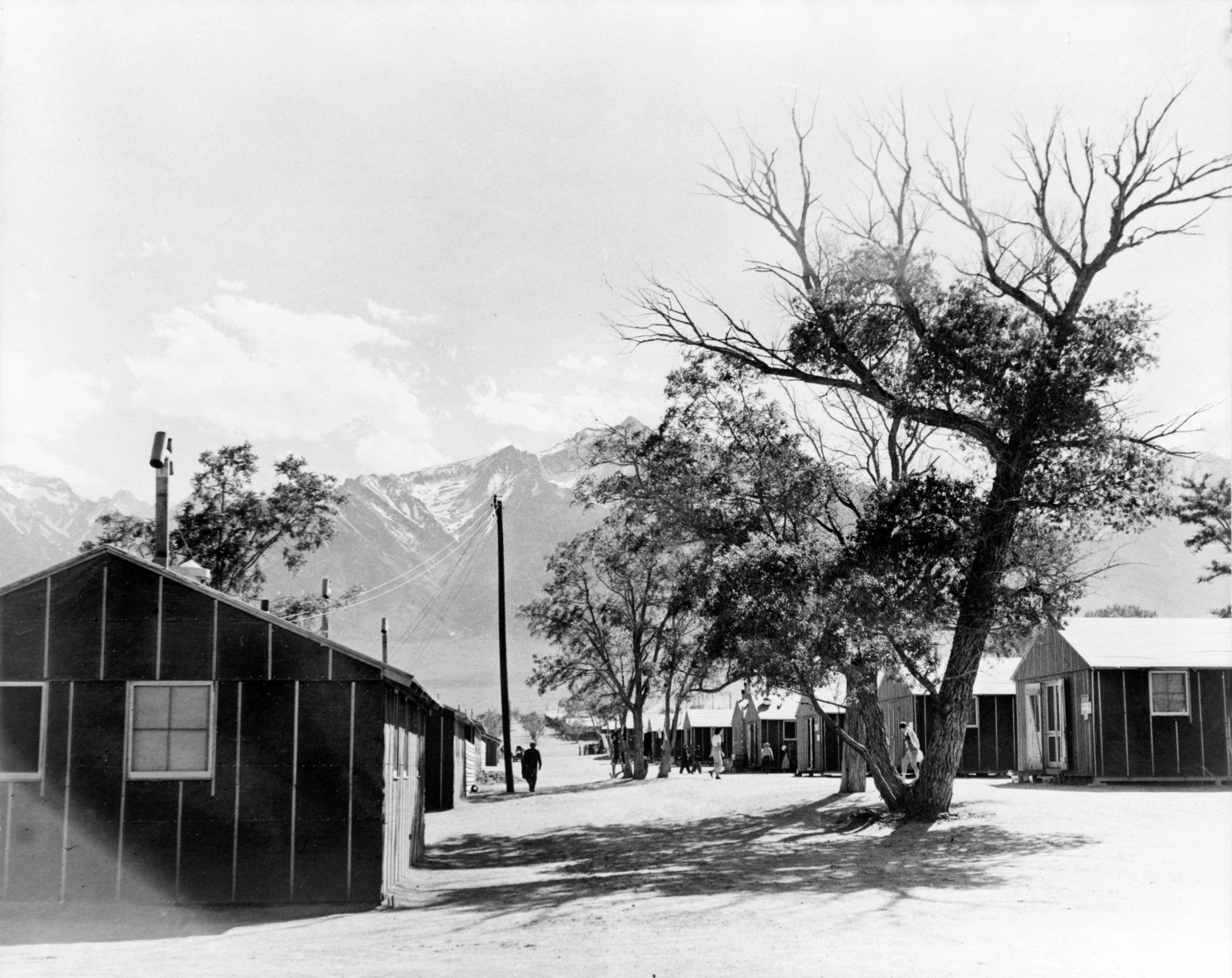 Manzanar internment camp for US citizens of Japanese descent