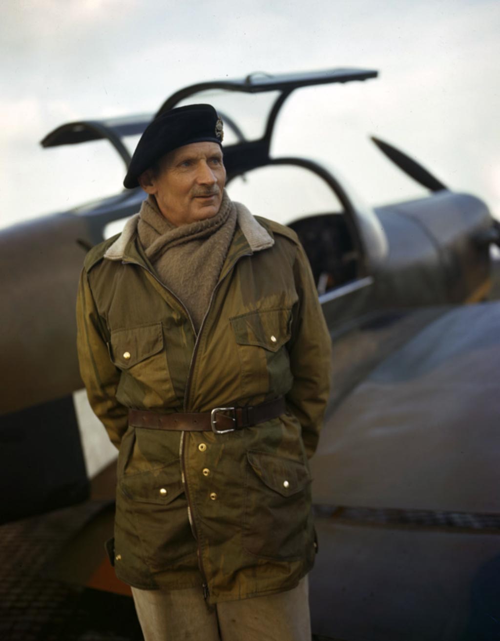 British Field Marshal Bernard Montgomery