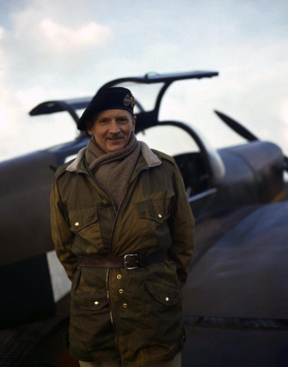 British Field Marshal Bernard Montgomery