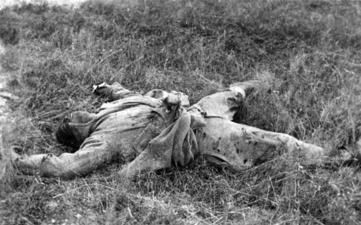 Red Army soldier killed