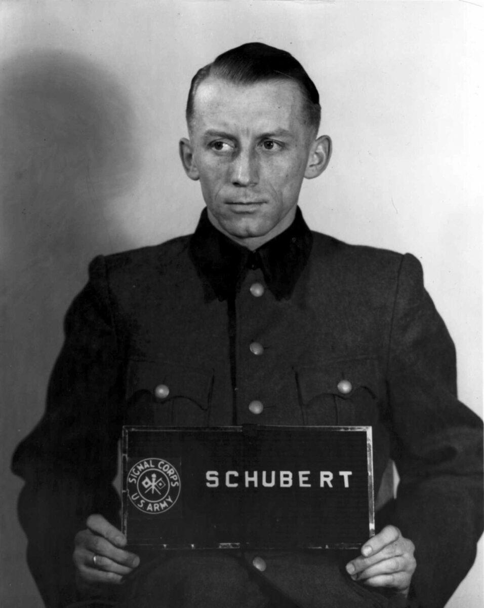 SS Obersturmführer Heinz Schubert