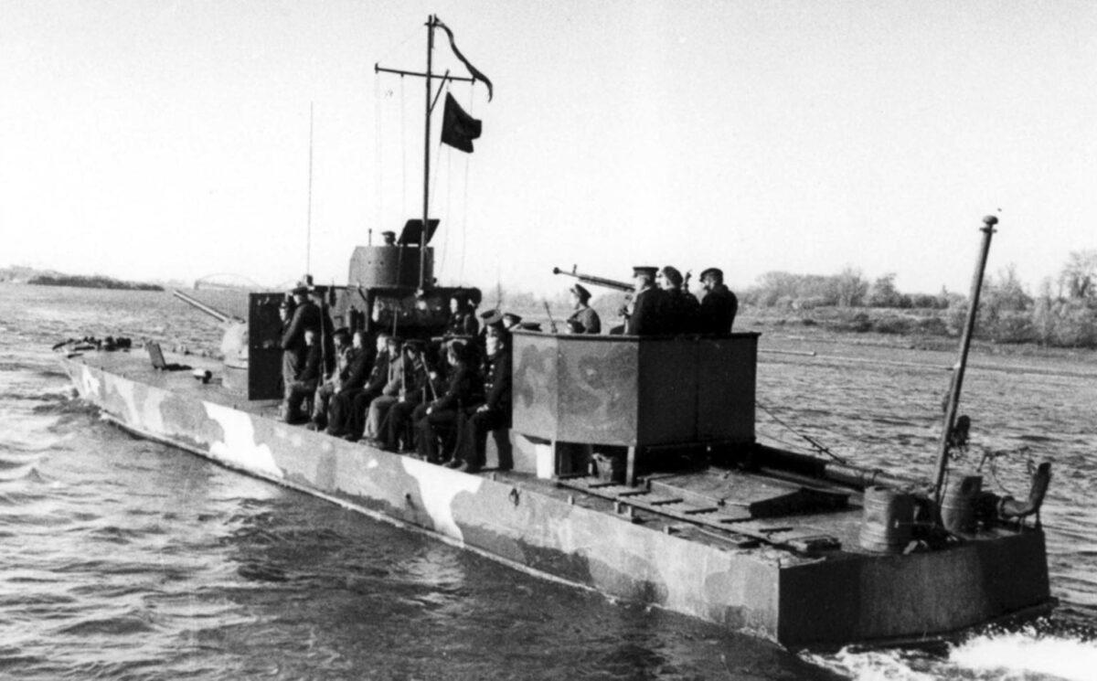 Soviet armored boat