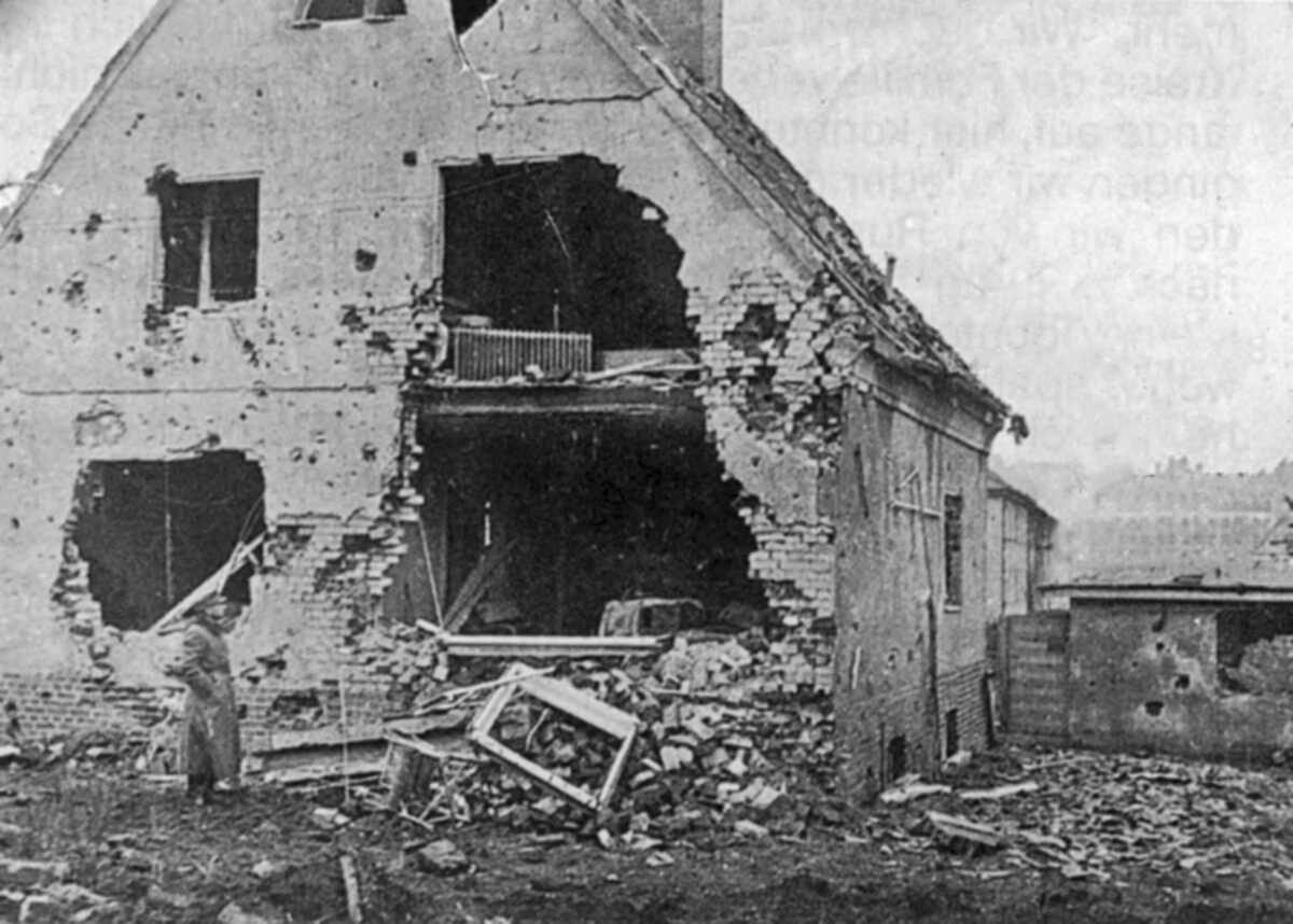 Polish town destroyed by the Nazis