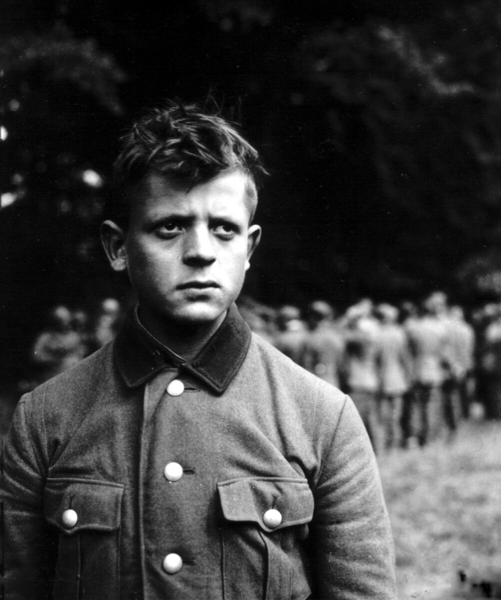 Young German prisoner