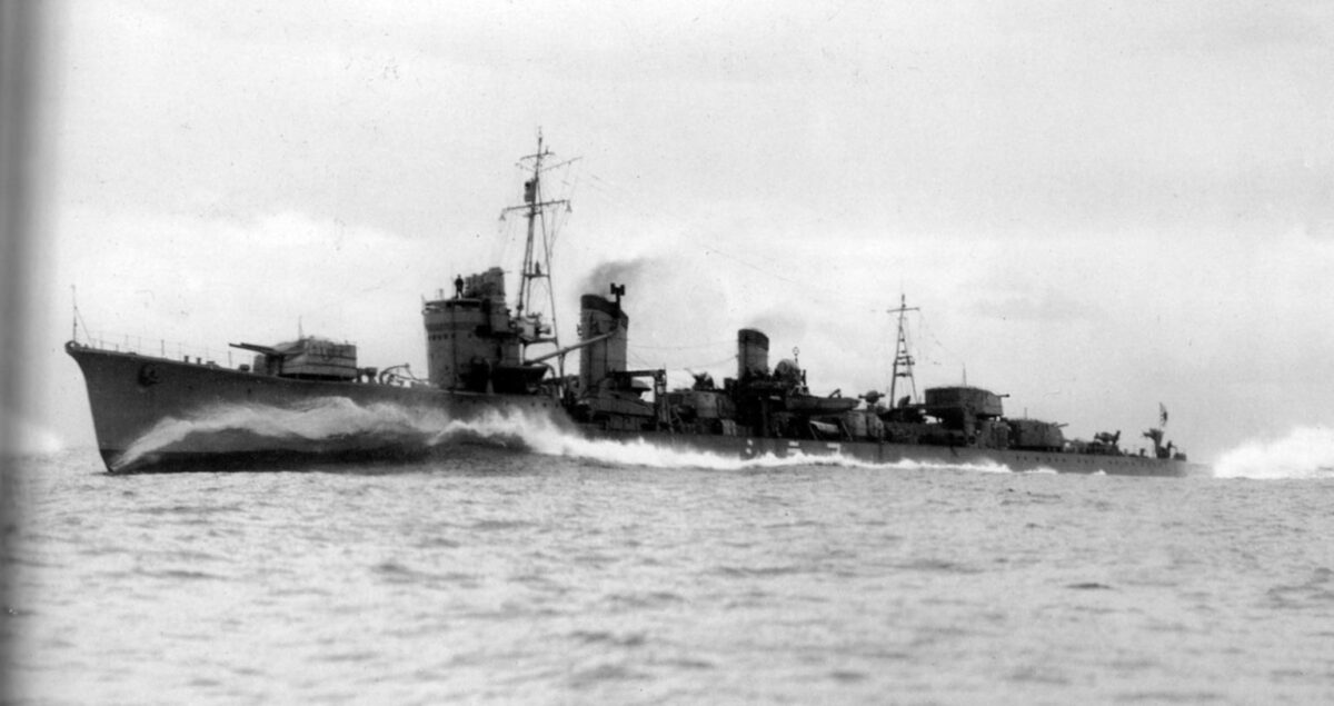 Japanese destroyer Arashi