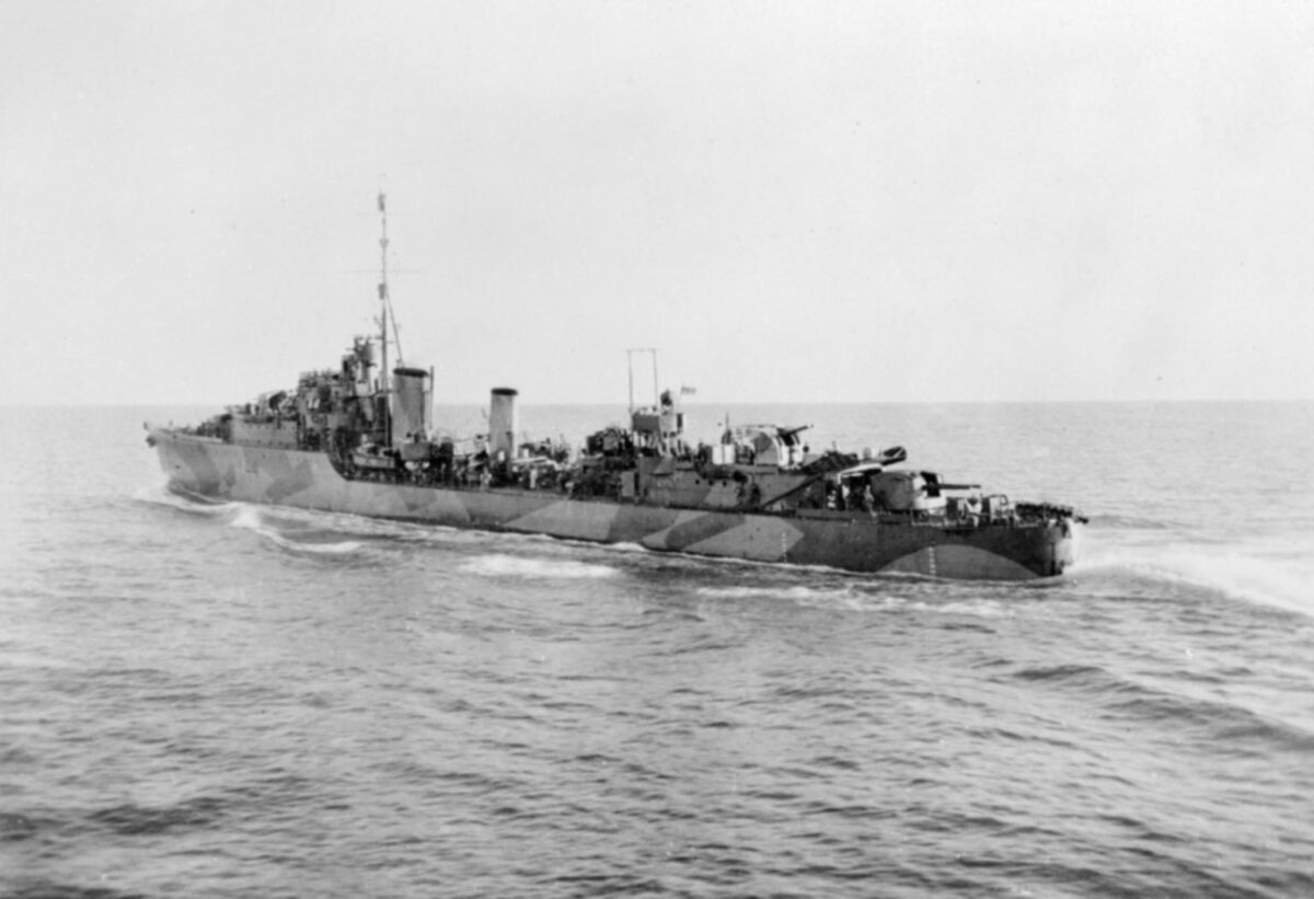 Australian Warramunga destroyer