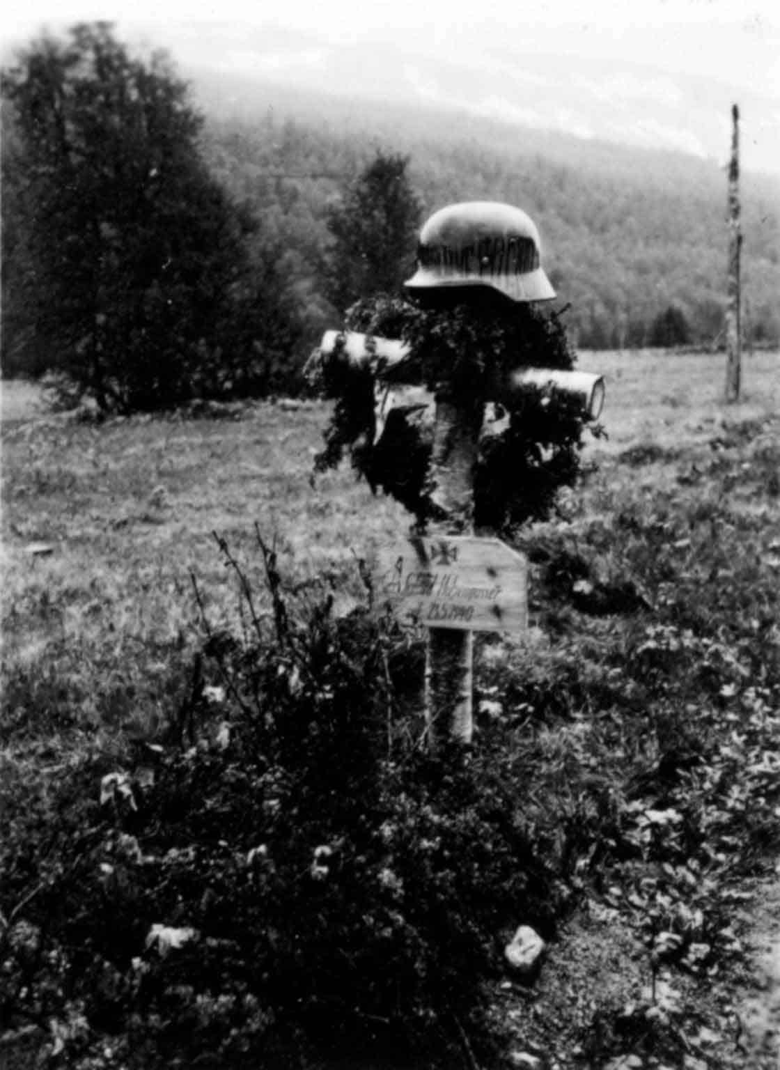 German soldier grave