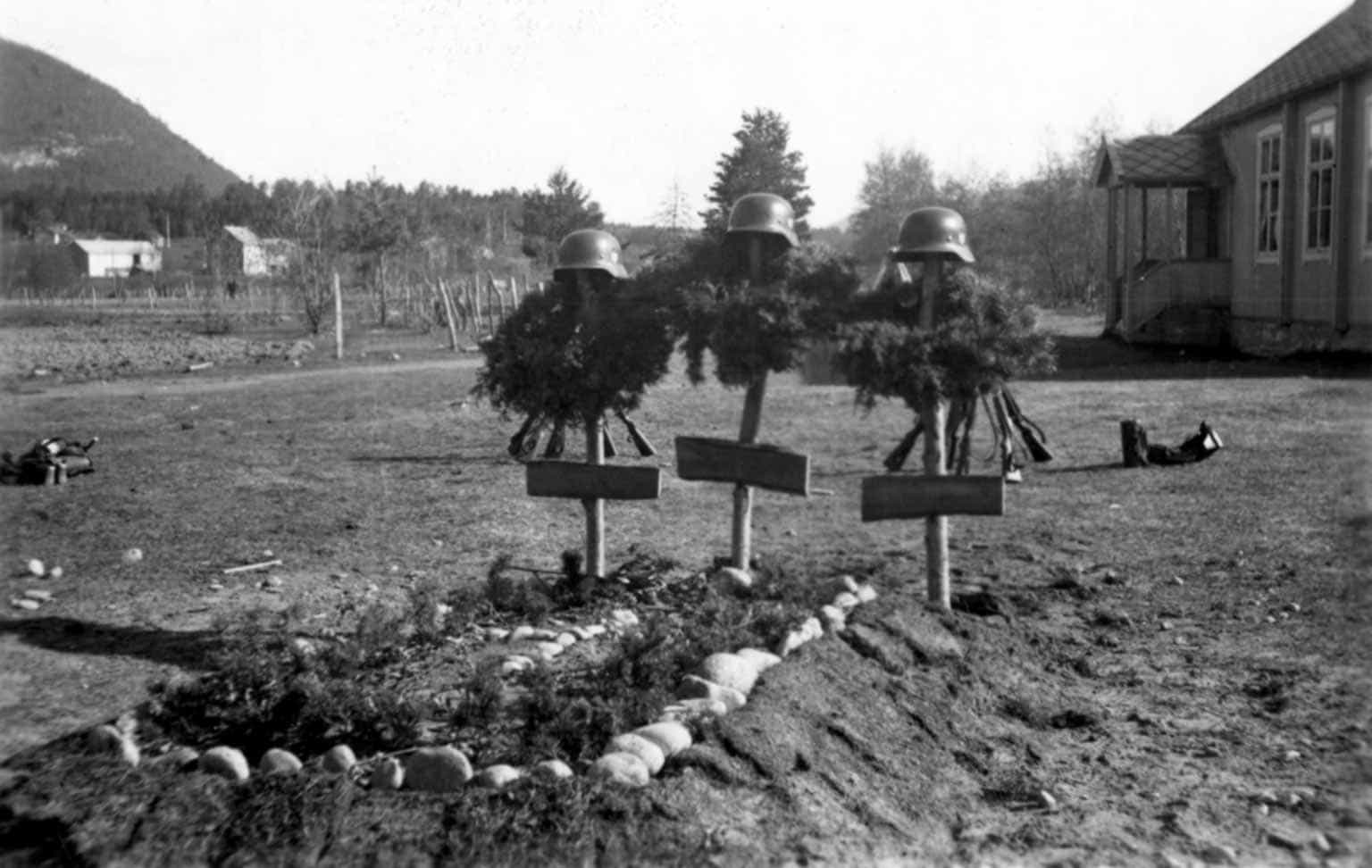 World War 2 burial