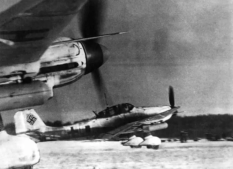 German dive bombers